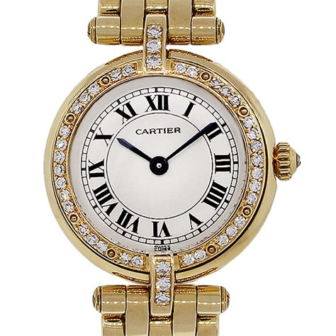 cartier diamond watch ladies|cartier watches with diamonds price.